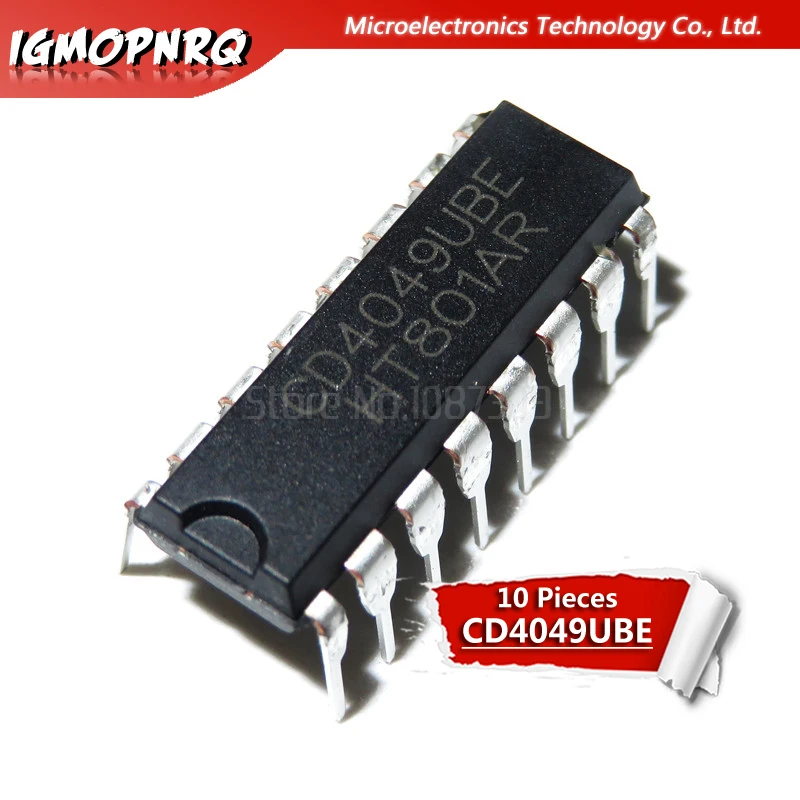 Буферы CD4049BE CD4049 HEF4049BP DIP-16, линейные драйверы, шестигранные инверторы, новый оригинальный, 10 шт.
