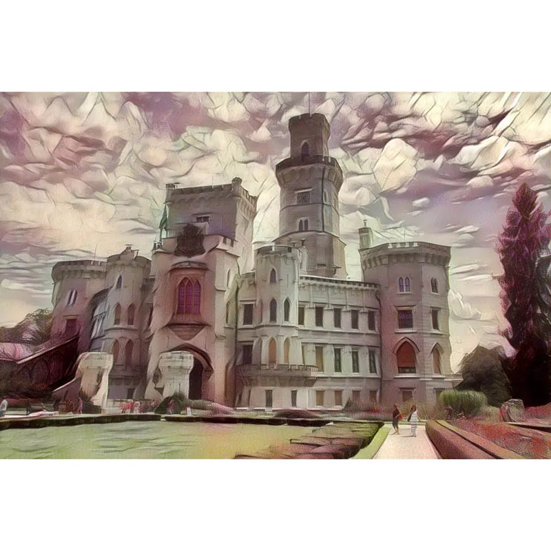 Алмазная 5D картина Строительство полноразмерная/круглая вышивка крестиком