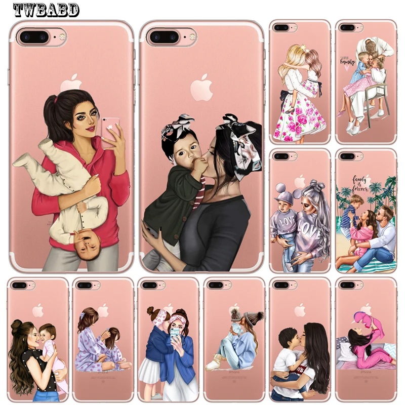 Модный милый Роскошный чехол для девочек iphone 8 7 X XS Max XR 6 Plus SE мягкий прозрачный