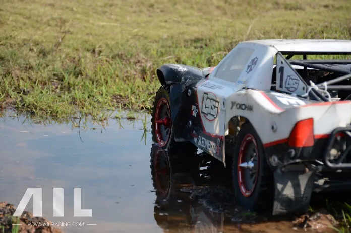1/5 rc Автомобильная газовая алюминиевая задняя крышка с острым шипом
