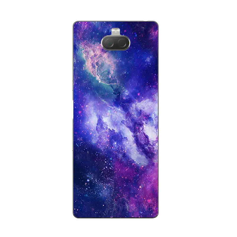 Чехол для телефона Sony Xperia 10 мягкий силиконовый защитный чехол XA3 Scen задняя крышка