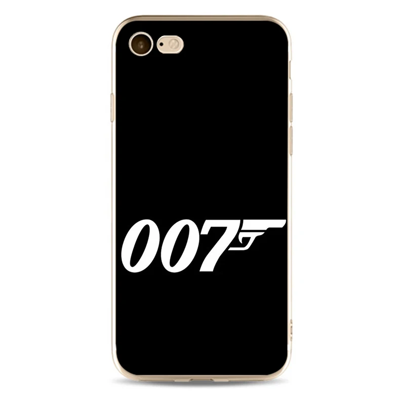 Чехол James bond 007 высокого качества мягкий силиконовый чехол 2018 из ТПУ для телефона
