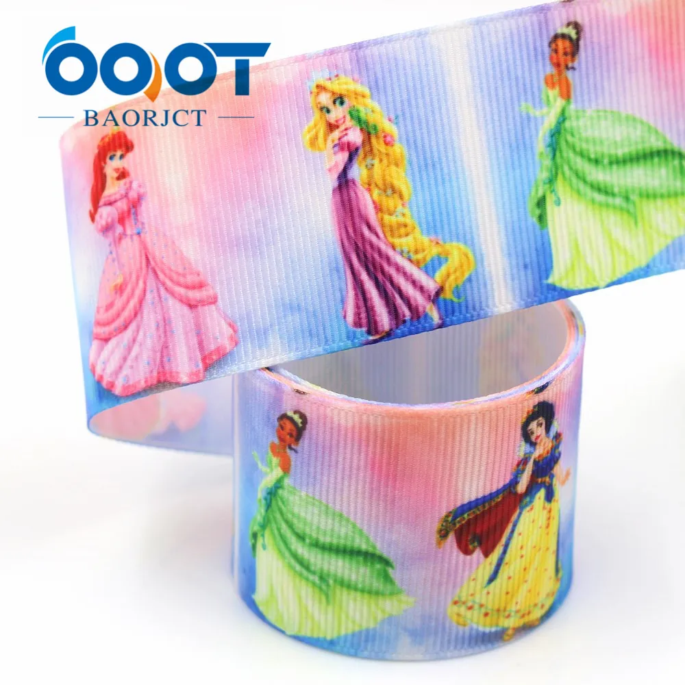 OOOT BAORJCT I-181122-259 38mm 10yards Cartoon Ribbons Thermal transfer Printed grosgrain Gift wrapping DIY Handmade materials | Дом и сад