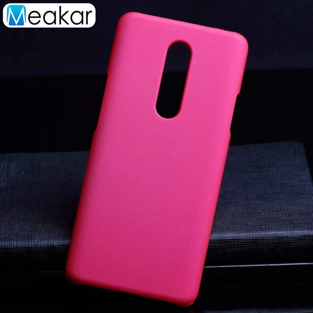 Матовая Пластик Coque СПС oneplus 7 Pro Чехол для oneplus One Plus 7 7T oneplus 7 oneplus 7t Pro Чехол для телефона чехол-лента на заднюю панель - Цвет: Rose Red
