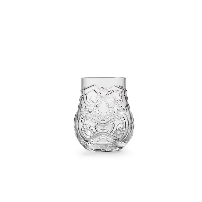 Более толстая стеклянная чашка Tiki персонализированная Коктейльная cup гримаса
