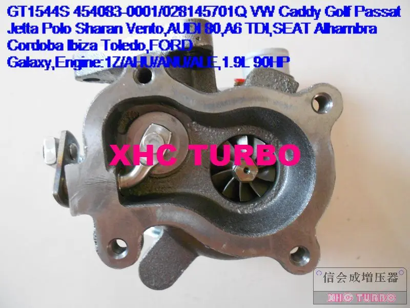 Новый GT1544S 454083 028145701Q турбонагнетатель для автомобилей Фольксваген Caddy Golf Passat Jetta