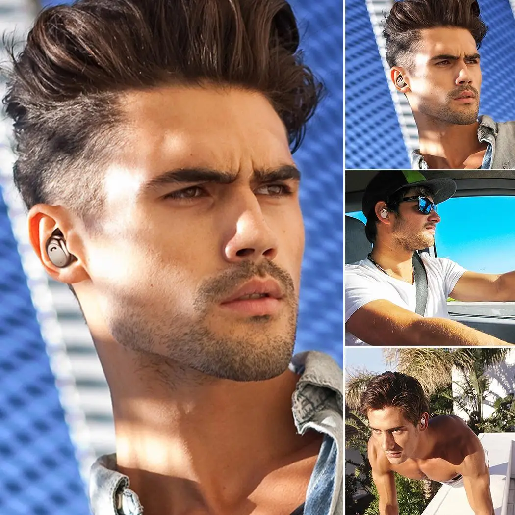 Беспроводные наушники TWS с зарядной док-станцией Bluetooth | Электроника