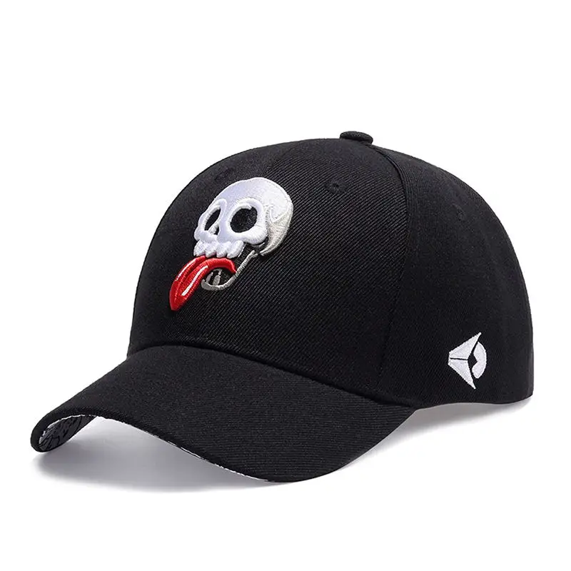 Baseball Cap Wuaumx бейсболка мужская кепка женская Snapback вышивка Череп кепки мужские бейсболки женские хип хоп шапки кепка унисекс - Цвет: Baseball Cap