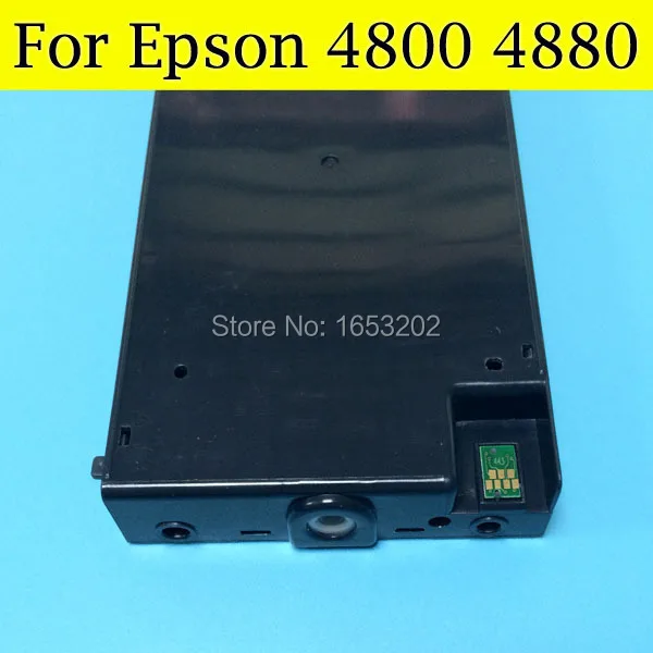 1 Набор 4880 заправка Полный Пигмент картридж для принтера Epson с чипом уровня