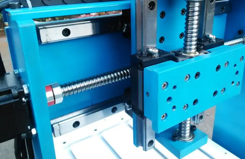 

YOOCNC 2.2KW Linear Guide Rail mini CNC Milling Machine 3040 4axis with water tank for metal engraving machine