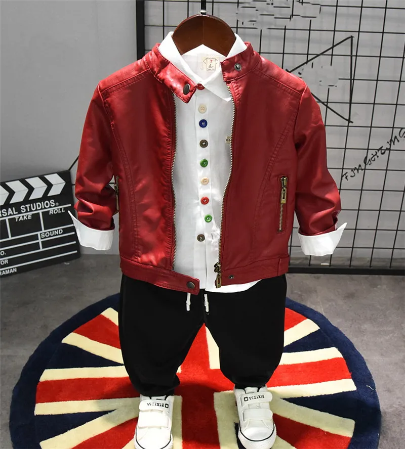 Комплекты из 3 предметов Детские комплекты одежды для мальчиков Детская куртка