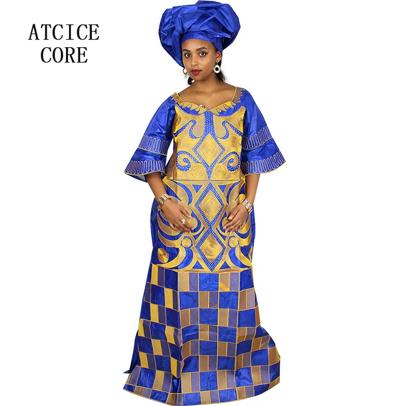 Женское длинное платье с вышивкой A023 #|Африканская одежда| |