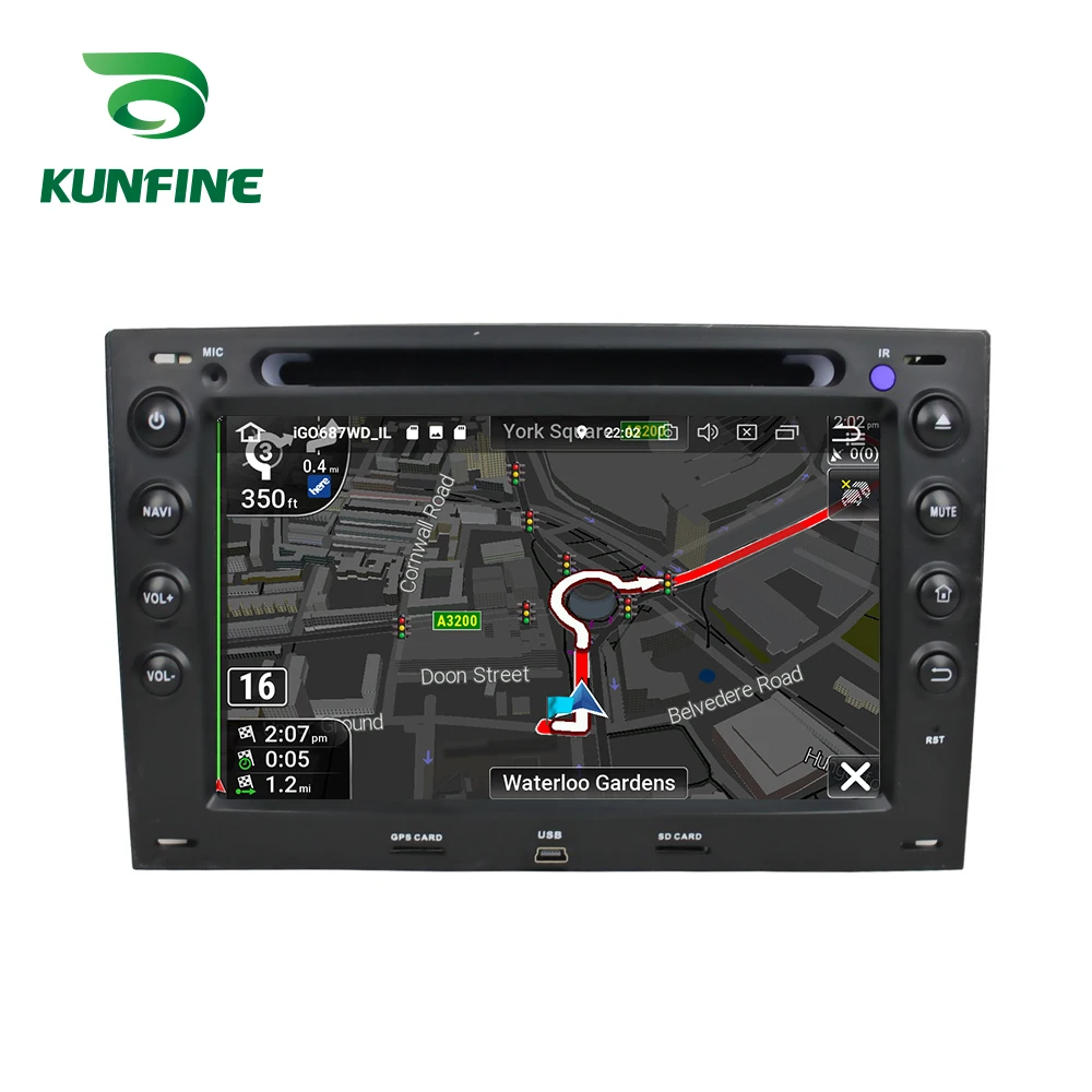 Восьмиядерный 4 Гб ОЗУ Android 8 0 автомобильный DVD gps навигатор мультимедийный плеер