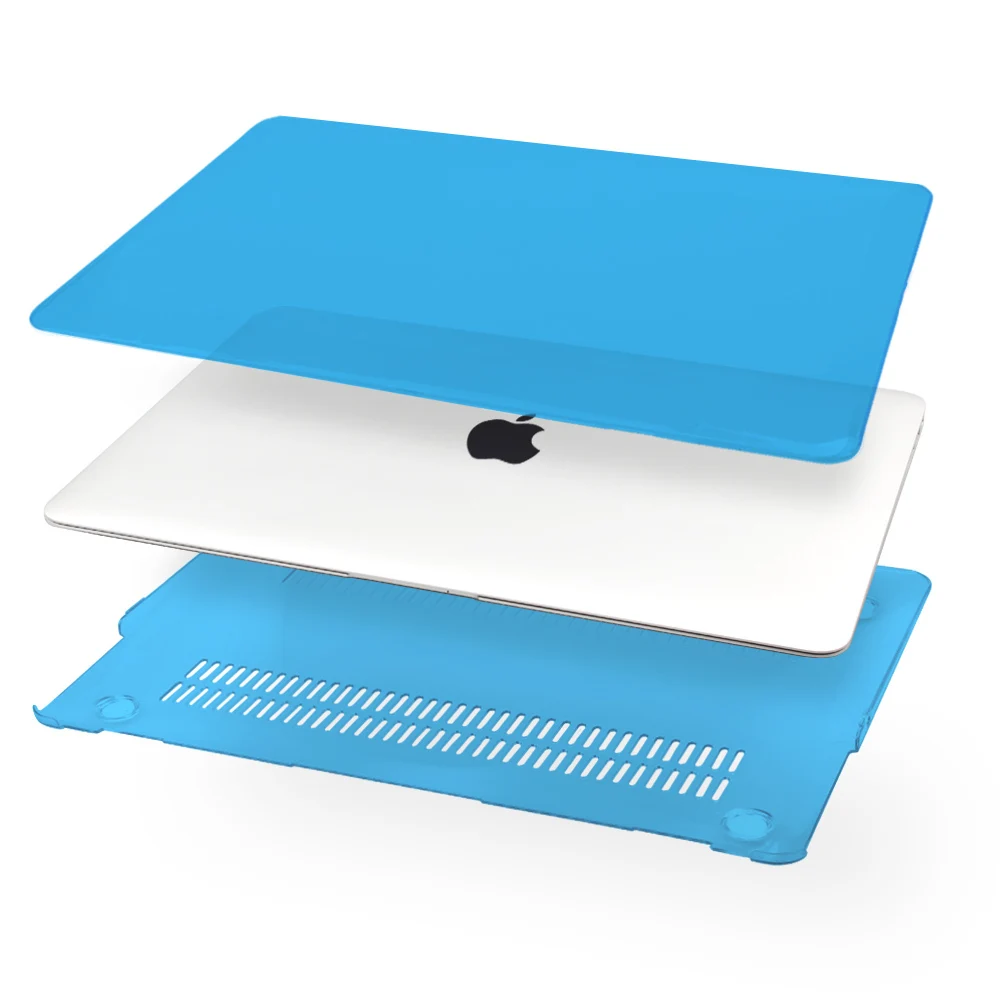 Прозрачный жесткий чехол с логотипом для Macbook Pro 13 15 новый выпуск 2016 сенсорной