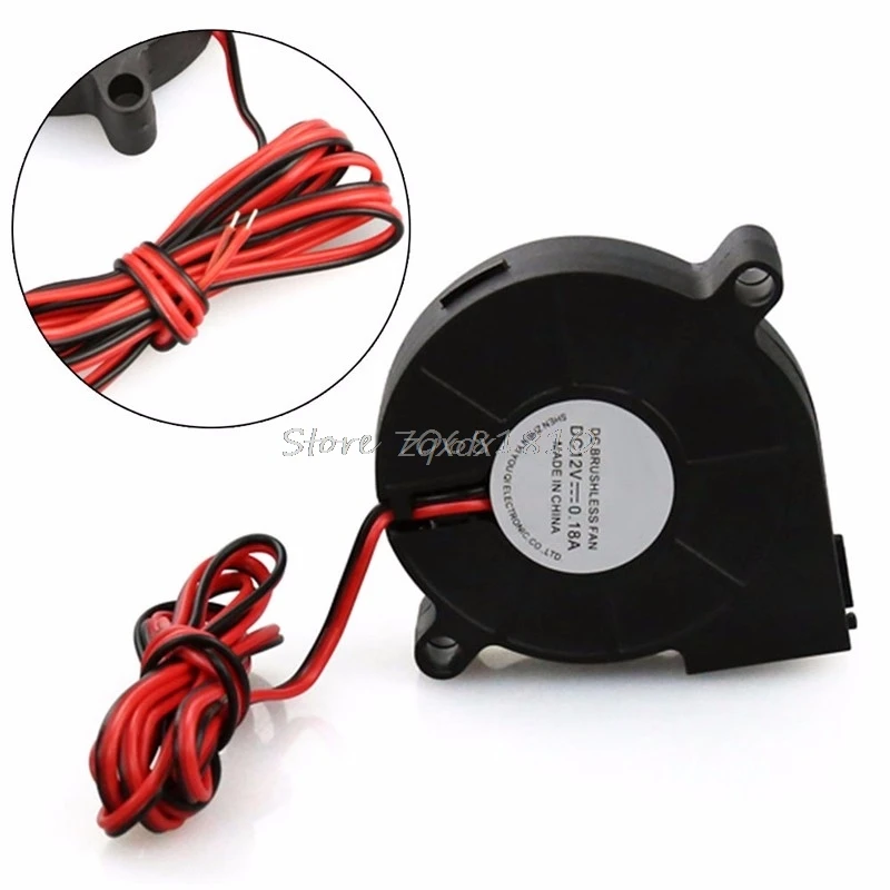 24 В бесщеточный вентилятор постоянного тока с охлаждающей турбиной 5015 50*62*15 мм