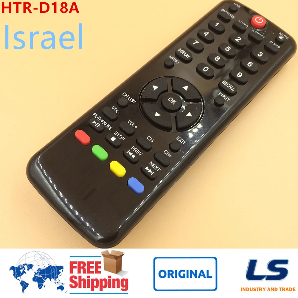 

New Remote control HTR-D18A HTRD18A fit for Haier LE42B50 LE32B50 LE39B50 LE32B50 LE32T1000 LCD LED TV Remote Control HTR-D18A