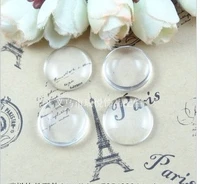 a1903 free shipping100pcslot 25mm good quality domed round transparent clear glass cabochons cameo settings glass cover