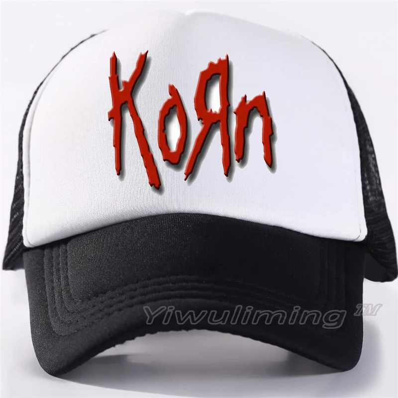 Кепка для бейсболки korn Мужская крутая бейсболка с сеткой регулируемая летняя