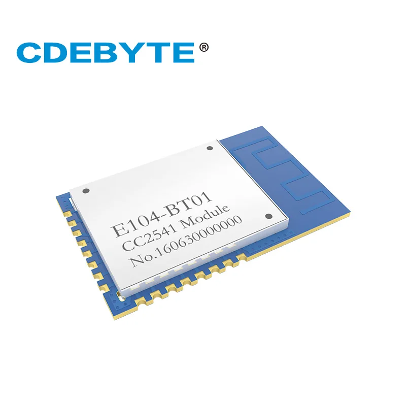 Беспроводной приемопередатчик E104 BT01 Ble 4 0 Bluetooth CC2541 2 ГГц 1 мВт антенна PCB IoT uhf 4g SMD