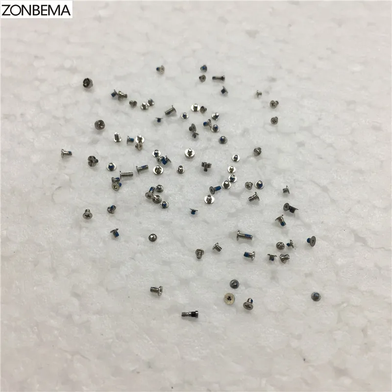 ZONBEMA 20 компл./лот полный шурупы Ремонтный комплект Запчасти для авто чехлы для телефонов iPhone 7 7 плюс 4," 5,5" в общей сложности 20 блоков