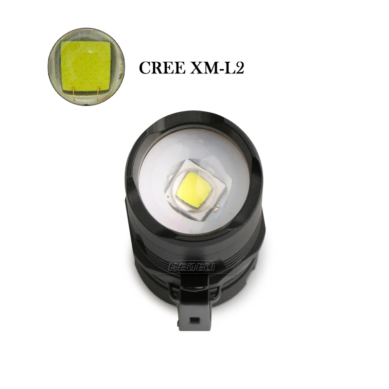 Xml t6 с магнитным фонариком светодиодный Телескопический фокус Мини 16340cr123