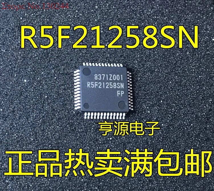 5 шт./лот Новинка R5F21258SNFP R5F21258SN QFP 52 16 битный одноchip MCU R8C FAMILY / R8C/2x SERIES|Интегральные