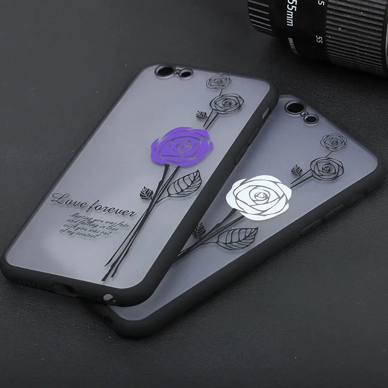 Туманно Красота пикантные Кружево Ретро Винтаж цветочные розы чехол для iPhone 6 6S