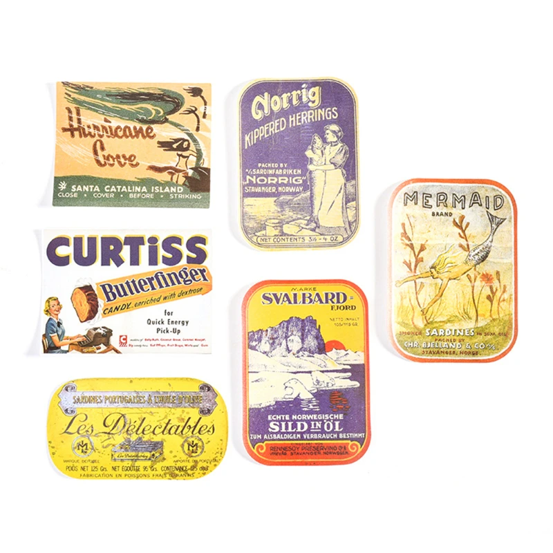 Наклейки Смешанные Мультяшные для игрушек 6 шт.|Дверные наклейки| |