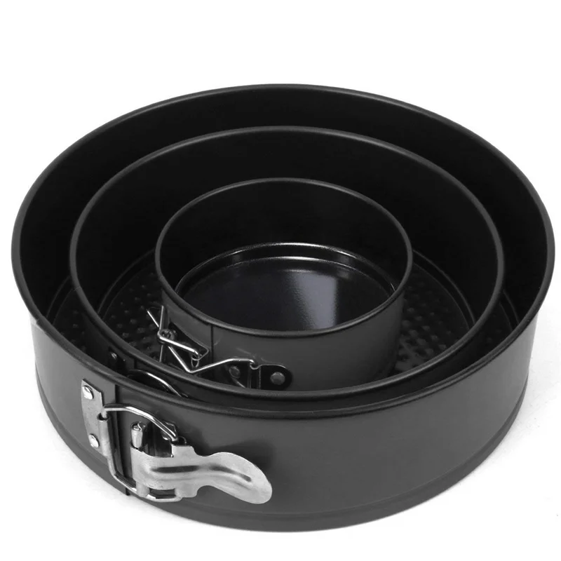 Springform сковорода набор 3 шт разъемная форма для торта Форма из углеродистой стали