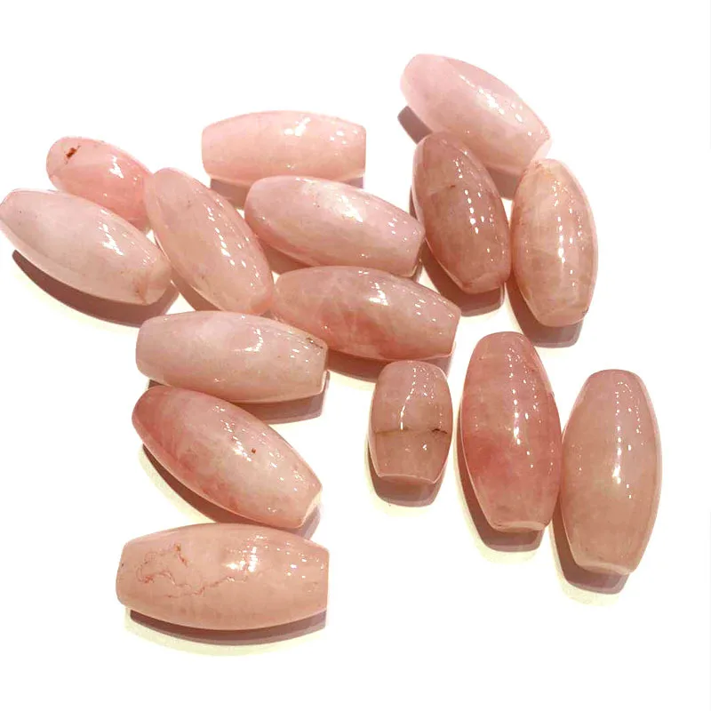 Оптовая продажа 100 г Натуральный Необработанный розовый кварц кристалл
