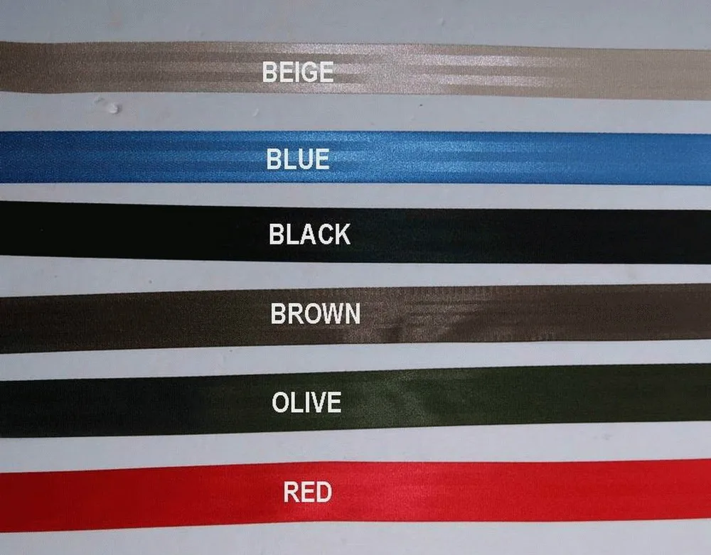 6 м рулон ремня лямки Безопасность ремешок темно синий Цвет 4 8 см шириной 5