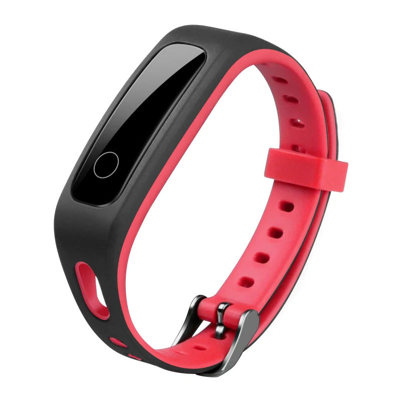 6837 Силиконовый ремешок для HONOR Band 4 Running Edition / huawei band 3e Спортивная группа Две тонны запасной браслет Умный спортивный ремешок - Цвет: 6837