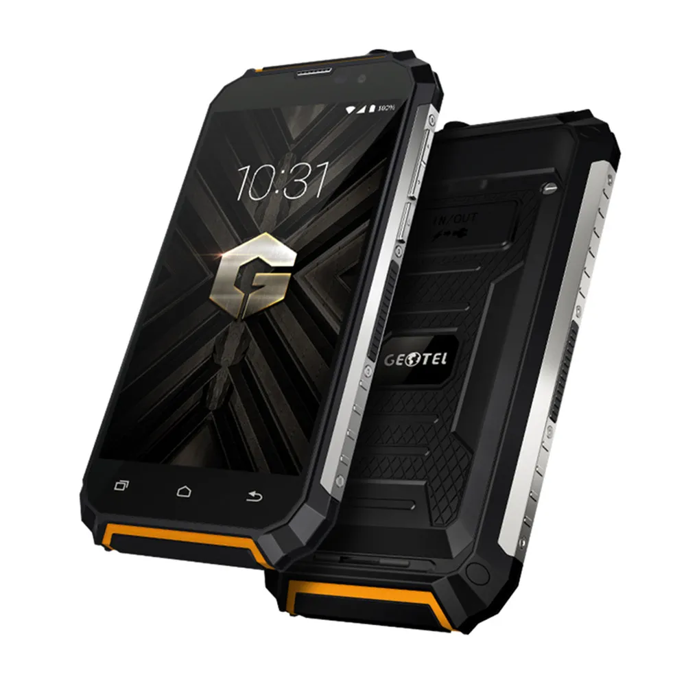 Оригинальный Geotel G1 смартфон 3G WCDMA 5.0 дюймов Android 7.0 MTK6580A Quad Core 2 ГБ Оперативная