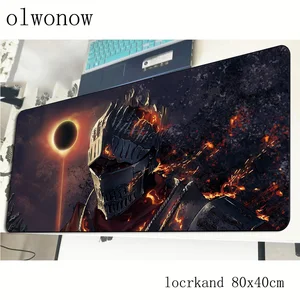 Игровой коврик для мыши Dark Souls, 3d коврик для мыши 800 х400х2 мм, большой модный аксессуар для ноутбука и ПК, эргономичный коврик для мыши