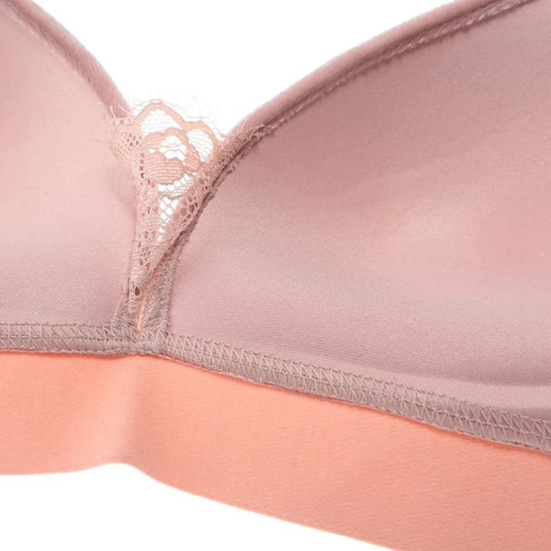 Одноцветное Bralette бархат кружевной бюстгальтер трусы комплекты Push Up Белье Для