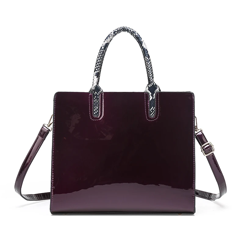 

High-end Ladies Handbag Stone Pattern Stitching Shoulder Bag New Fashion Casual Wild Shoulder Messenger Bag