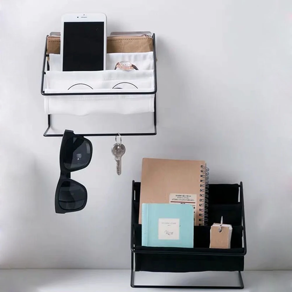 

Makeup Office desk storage rack desk organizer phone storage shelf organizer to shelves Jewelry Storage box Storage box