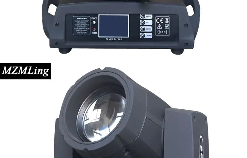 2 шт. светильник s+ 1 шт. F светильник чехол 230 Вт 7R луч светильник DMX512 движущаяся голова светильник 17 гобо+ 14 фишек Профессиональный DJ/бар/Par сценический светильник