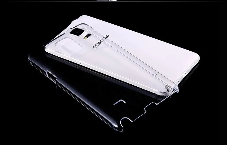 Удивительные цены ультра тонкий Тонкий HD Прозрачный чехол для Samsung Galaxy Note 4 IV N9100 5.7