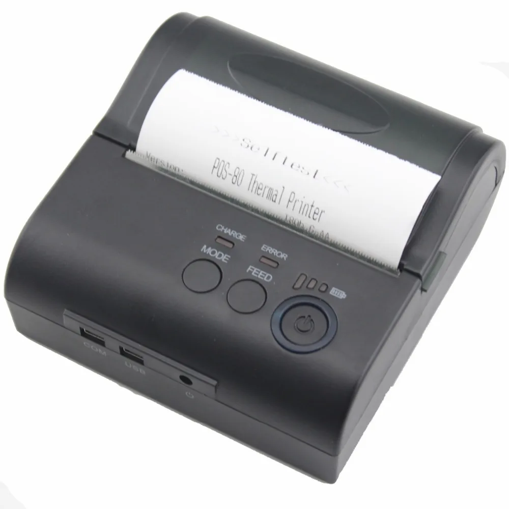 Термопринтер JEPOD для IOS bluetooth 80 мм портативный Поддержка IOS/Android/WINS MOBILE|portable thermal