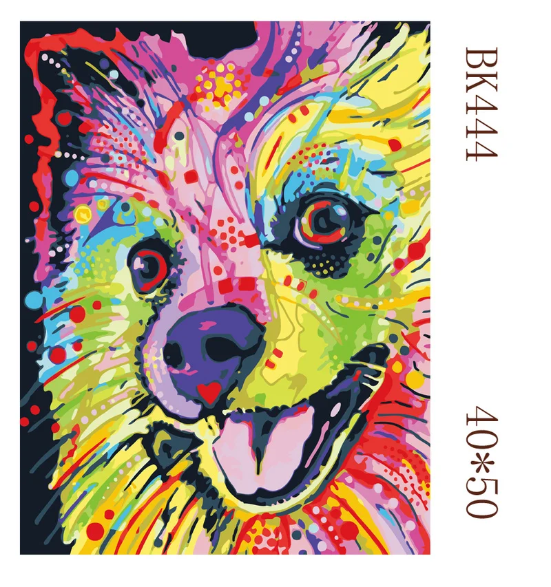 Набор для рисования по номерам на холсте Единорог | Дом и сад