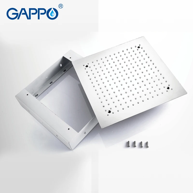 

GAPPO Shower Faucets Concealed thermostat Shower mixer faucet rainfall bathroom faucet mixer tap wall mounted shower set