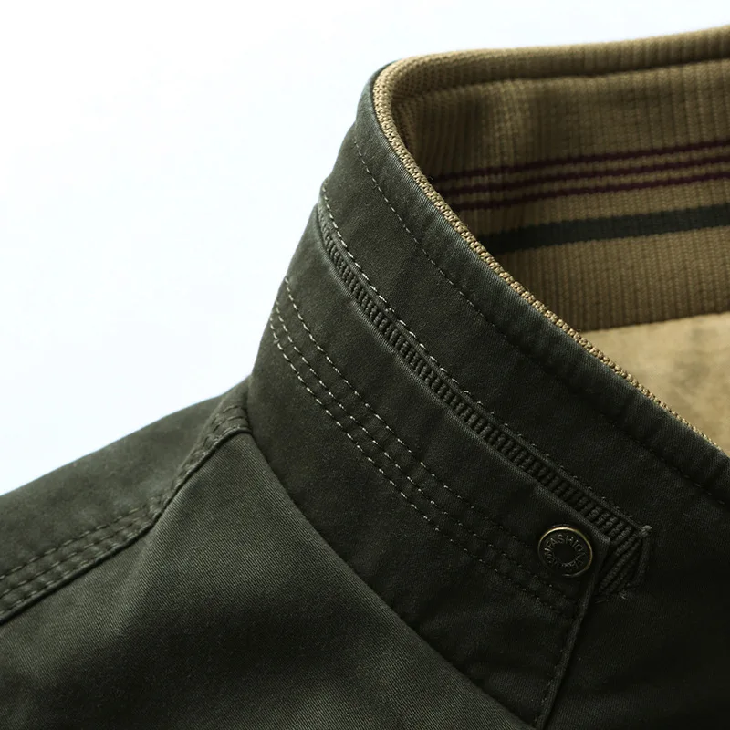 Повседневная мужская куртка весна/осень армейская военная мужские пальто Зимняя