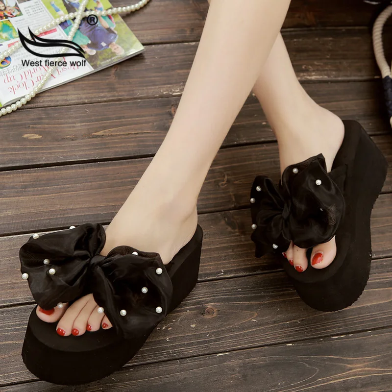 Платье с большим бантом Женские сандалии женские туфли отделкой бисером