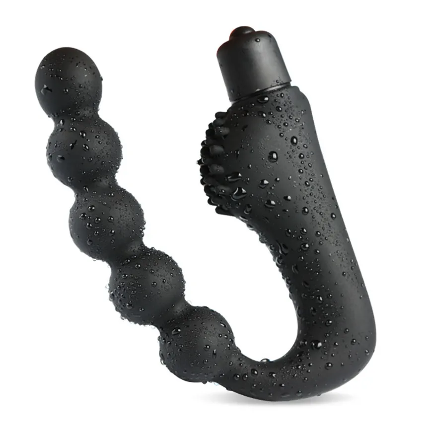 Секс товары для мужчин Анальная пробка мягкая анальная Вибрация секс-игрушки