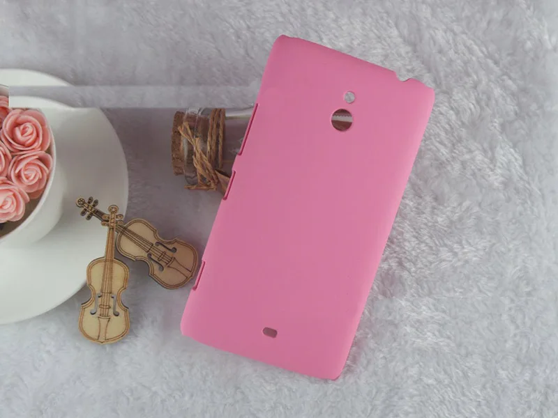 Vonada для Nokia microsoft Lumia 1320 1520 1020 625 925 720 520 525 матовый тонкий Пластик оболочки жесткий для задней панели чехол Крышка - Цвет: Розовый