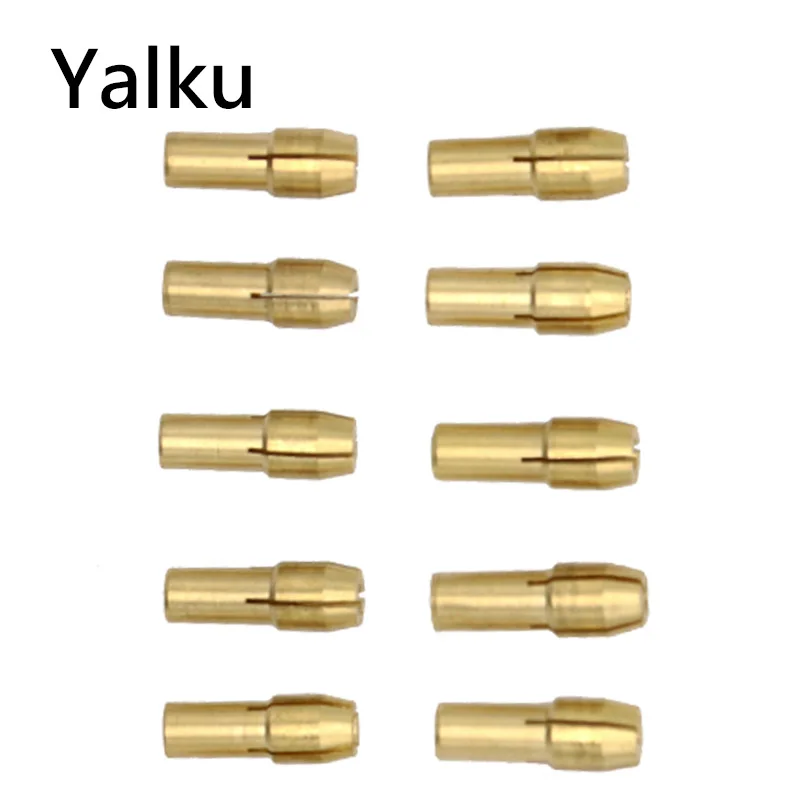 10 шт. Dremel Мини сверлильный патрон адаптер микро цанговый патрон сверла Yalku аксессуары для электрического шлифования инструмент