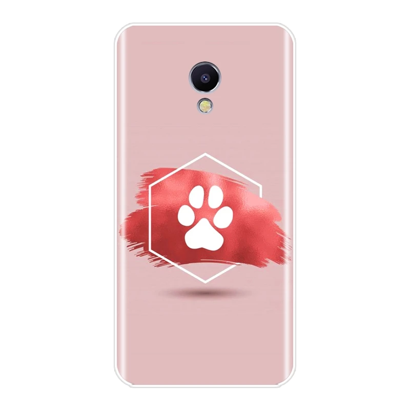 Задняя крышка для Meizu M2 M3 M3S M5 M5C M5S M6 M6S M6T Мягкий силиконовый чехол телефона с