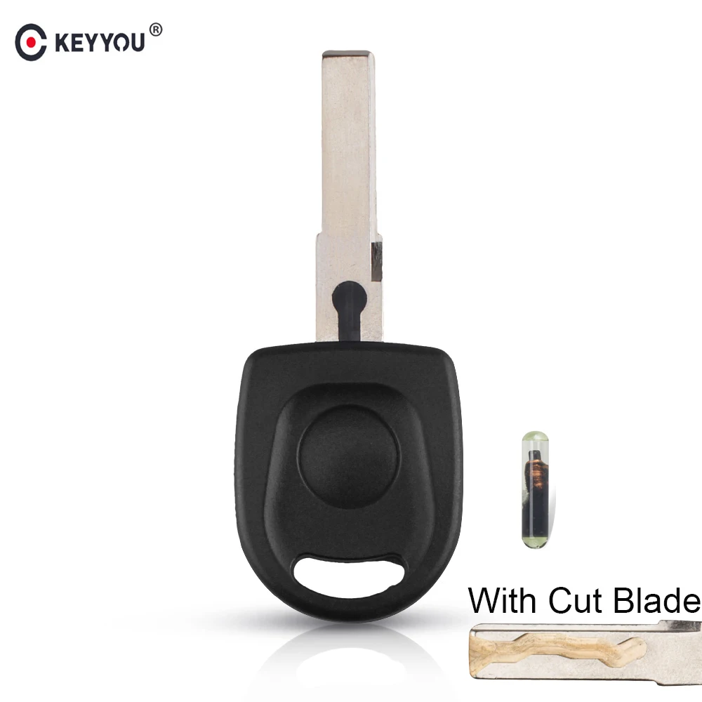 Чехол для ключей KEYYOU Cut/Uncut HU66 Blade с чипом ID48 VW Polo Golf SEAT Ibiza Leon SKODA Octavia чехол чипом|Ключ от авто| |