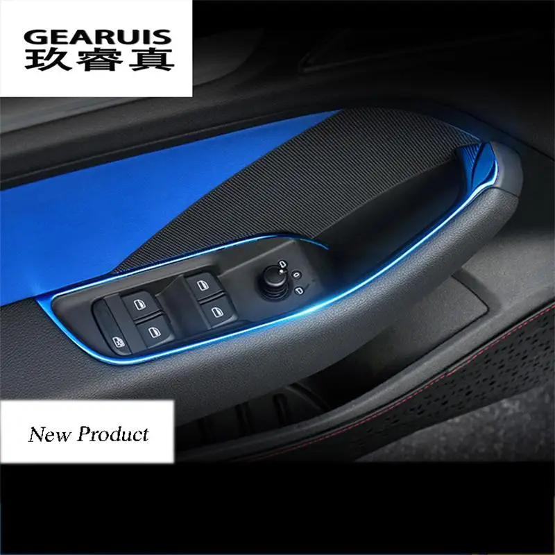 Стайлинг автомобиля стеклянная панель переключателя с блестками хромированная